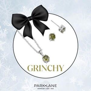 Park Lane “Grinchy” Set! Necklace & Earrings! BNIB!! Limited Edition!!!